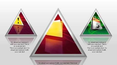 Triangle Concept 3D with Images
