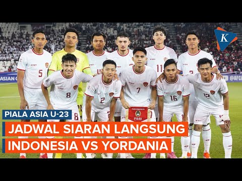 Live Streaming Timnas Indonesia Vs Yordania Malam Ini