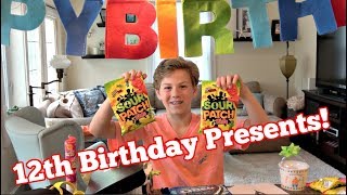 MY 12TH BIRTHDAY PRESENTS