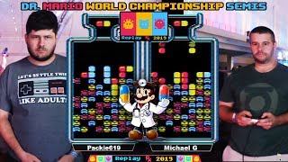 Dr. Mario World Championship Semis 2 - Packie vs. Michael G