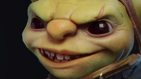 Gobbler 01 - Realtime game character rendered with Blender 2.8 Eevee