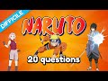 Quiz  naruto  difficile  20 questions