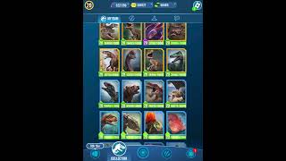 FULL DINODEX!!! ALL 393 DINOS UNLOCKED (JURASSIC WORLD ALIVE)