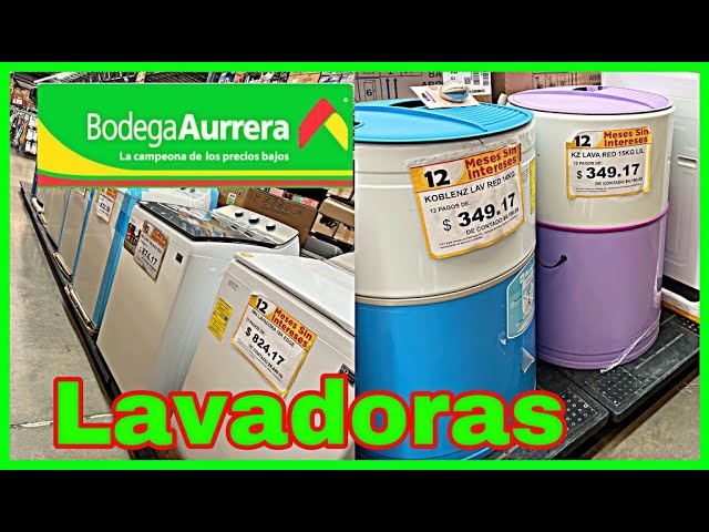 Lavadoras en Bodega Aurrera tienda en línea