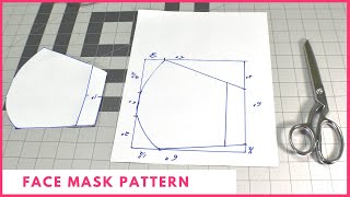 This tutorial is on how to make a face mask pattern. quick and easy
you don't need have the curve ruler this. can use anything curvy (like
p...
