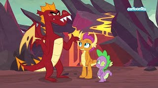 Garble Doesnt Want Spike To Be His Friend - My Little Pony Season 9 Episode 9 Sweet And Smoky