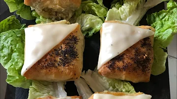 بسيطلات مالحين بالدجاج والفرماج مختلفة و مميزة ولا اروع بطريقة مبسطة للمبتدئين/pastilla poulet froma