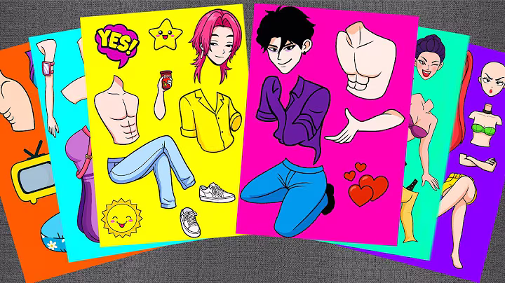 [PAPER DIY] 🎶 KPOP DEMON HUNTERS ♥️ Hold On Zoey! 💙 HUNTRIX & SAJA BOYS Sticker Book