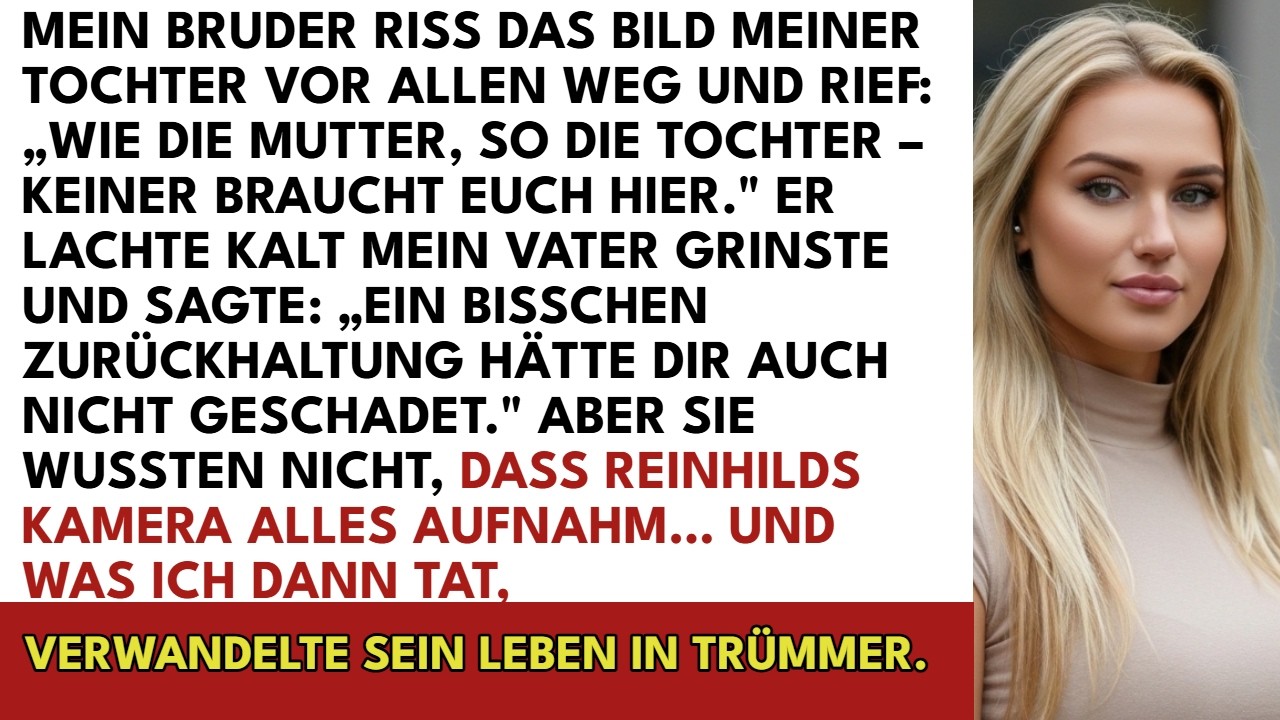 Ich saß mit meiner siebenjährigen Tochter beim siebzigsten Geburtstag meines Vaters am Tisch, als mein Bruder Udo das Bild, das sie stundenlang für ihren Opa gemalt hatte, vor allen Gästen...