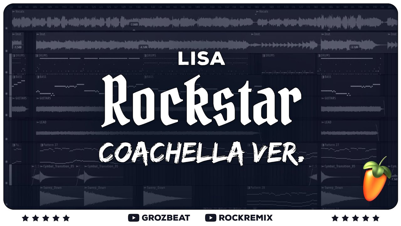 LISA - Rockstar (Coachella Remix) // Instrumental Remake