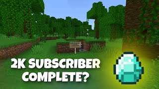 2K Subscriber Complete Special Video?