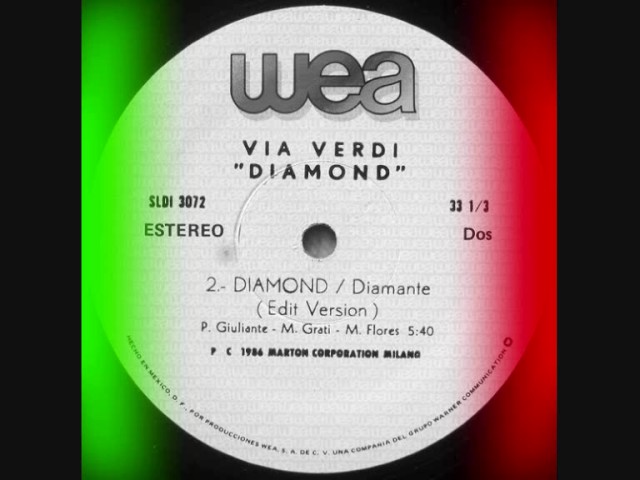 Via Verdi - Diamond (Edit Version)7''