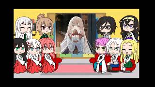 Amagami-san Chi no Enmusubi React to Uryuu as Amane Fujimiya🇬🇧🇮🇩|Gacha Reaction