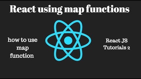 How to use map function in React Js? / listing / React JS Tutorials 2