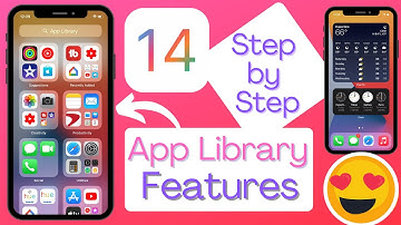 iOS 14 App Library: How to Use, Step by Step Tutorial! Reduce Clutter of Apps on Home Screen!
