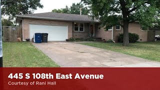445 S 108th East Avenue Tulsa, Oklahoma 74128 | Solid Rock REALTORS® | Find Homes for Sale