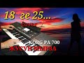 " 18 ге 25" -cover- ЖУСУП МЫРЗА  KORG PA 700.