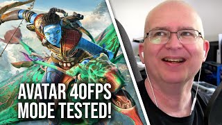 Avatar: Frontiers of Pandora: New 40FPS Mode Tested - And It's Great!