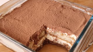 Eggless tiramisu recipe | Using only 5 ingredients!