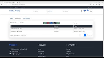 25 Tienda virtual con PHP y MySQL - Mostrar detalles del pedido