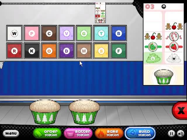 Papa's Cupcakeria - Um Guia Para o Jogo Cupcake