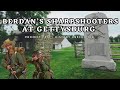 Battle of gettysburg  berdans sharpshooters at the slyder farm  american civil war