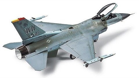 Plastic Scale Aircraft Model :Full build 1:72 F-16C Fighting Falcon Scale Aircraft Model #scalemodel