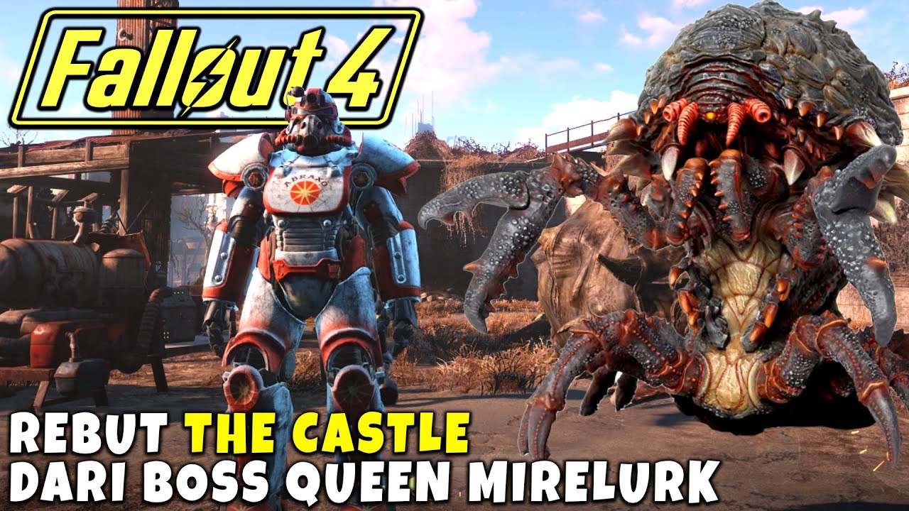 Rebut The Castle Dari Boss Queen Mirelurk Fallout 4 Indonesia Part 14 ...