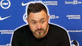 'No one OFFERED ME A JOB YET!' ❌ Roberto De Zerbi FINAL press conference | Brighton 0-2 Man Utd