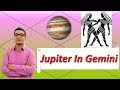 Jupiter In Gemini (Traits and Characteristics) - Vedic Astrology