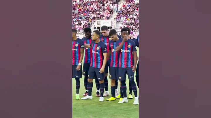Pedri told us to wait for captain Ter Stegen for t...