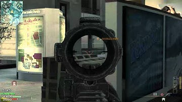 R3d0nk - MW3 Epic AS50 Kill Feed with ACOG scope TDM Game Clip on Arkaden