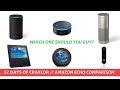 Which Amazon Echo Should you Buy? | 12 Days of Craylor (Day 2)