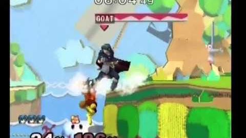 ssbm weird ledge thing