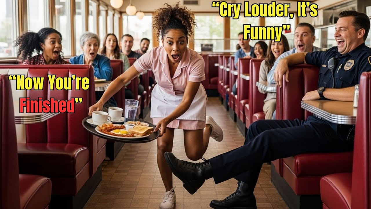 Police Officer Tripped a Waitress — Then Laughed Until One Call Turned the Tables