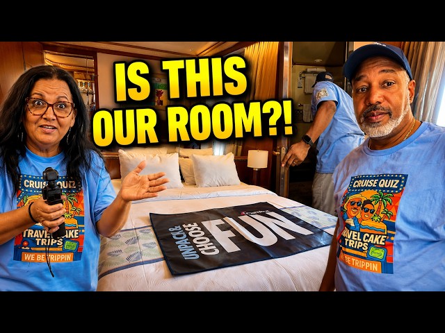 CARNIVAL GLORY Embarkation Day and Room Tour of Junior Suite 7239
