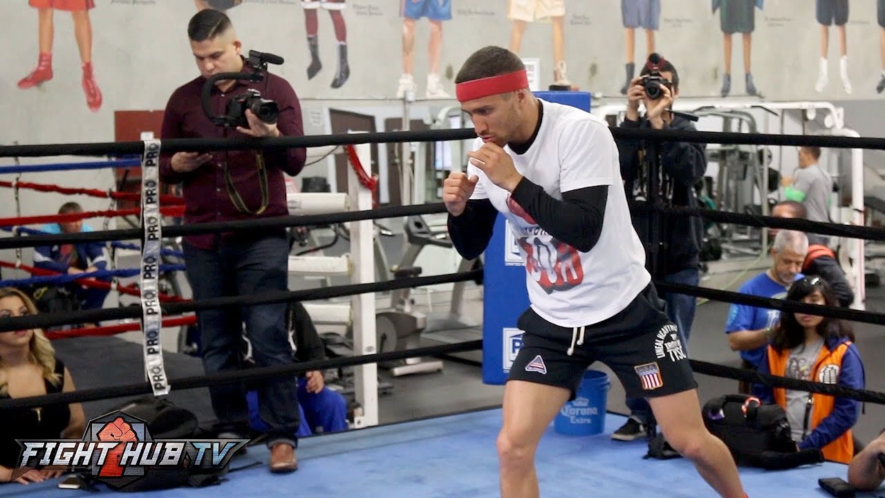 Lomachenko vs. Sosa- Vasyl Lomachenko's FULL Media Workout Video - YouTube