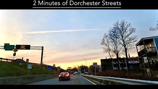 Two Minutes Of Dorchester Machusetts Usa 4K Uhd Driving Montage Boston Ma