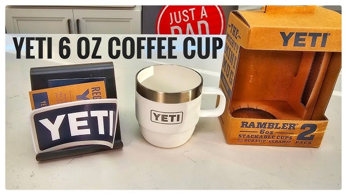 YETI 4 oz vs 6 oz Espresso / Coffee Cup 