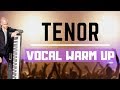 Tenor Vocal Warm Up - 8 Singing Exercises for Tenors