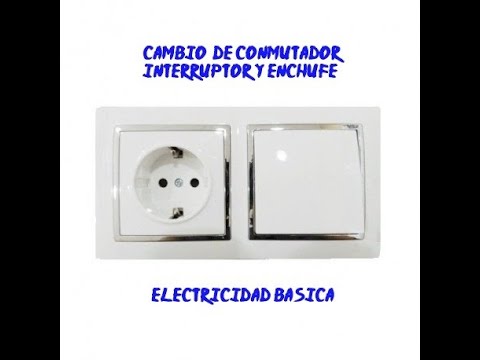 Mecanismos eléctricos - Interruptores y enchufes de luz