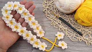 видео: 🌼 Простая вязаная крючком повязка на голову с ромашками (Корона из ромашек | Вязаный крючком цветок) картинка: 🌼 Простая вязаная крючком повязка на голову с ромашками (Корона из ромашек | Вязаный крючком цветок)