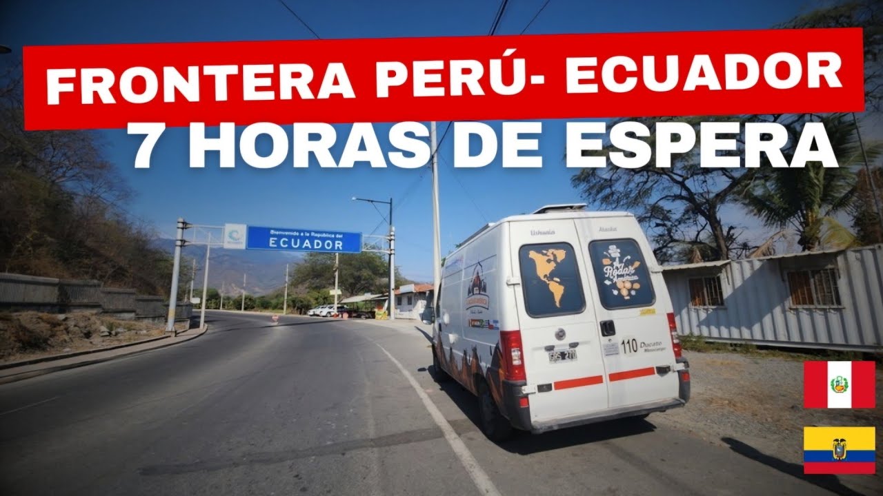 Nos para la POLICIA en PERÚ a pocos KM de la FRONTERA con ECUADOR  🚨 🚧