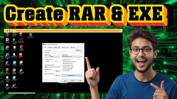 Hoe maak je RAR- en EXE-bestanden met WinRAR | Stapsgewijze handleiding (2025)