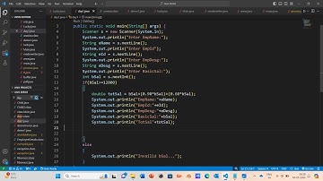 Java Program: Employee Details with Salary Calculation"