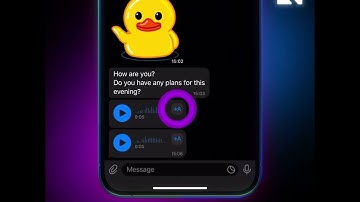 How To Convert Speech 2 Text in Nicegram - #1 Telegram client! (Shots)