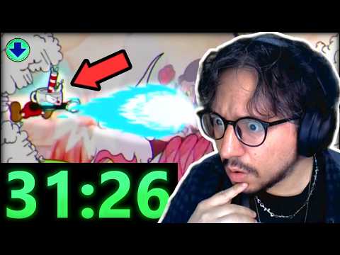 Reacting to a Cuphead Speedrun (LOW% default weapon only)