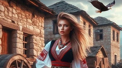 Vajzat Shqiptare ( Lyrics Video) The Artists Empire