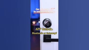 GHome Smart | Bluetooth or Gateway APP Unlock | K10 Pro Smart Lock