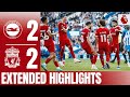 EXTENDED HIGHLIGHTS Brighton 2 2 Liverpool  Two Mo Salah goals in Premier League draw